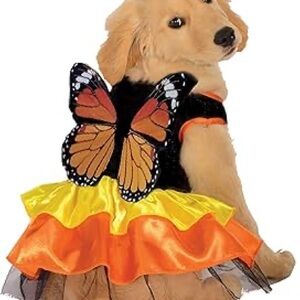 Rubie's Monarch Butterfly Costume for Medium Dogs. Brand New.